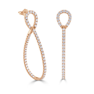 14k Gold & Diamond Earrings