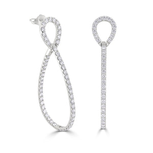 14k Gold & Diamond Earrings