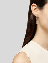 Load image into Gallery viewer, 14k Gold Paperclip Link Drop Earrings