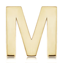 Load image into Gallery viewer, 14k Gold Initial Stud Earrings