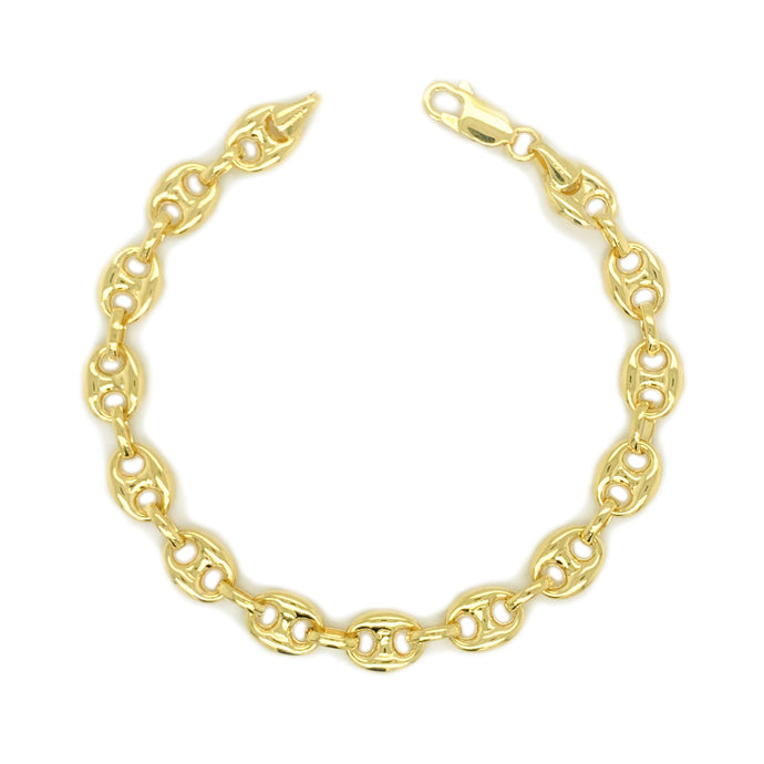 14k Gold Link Chain Bracelet
