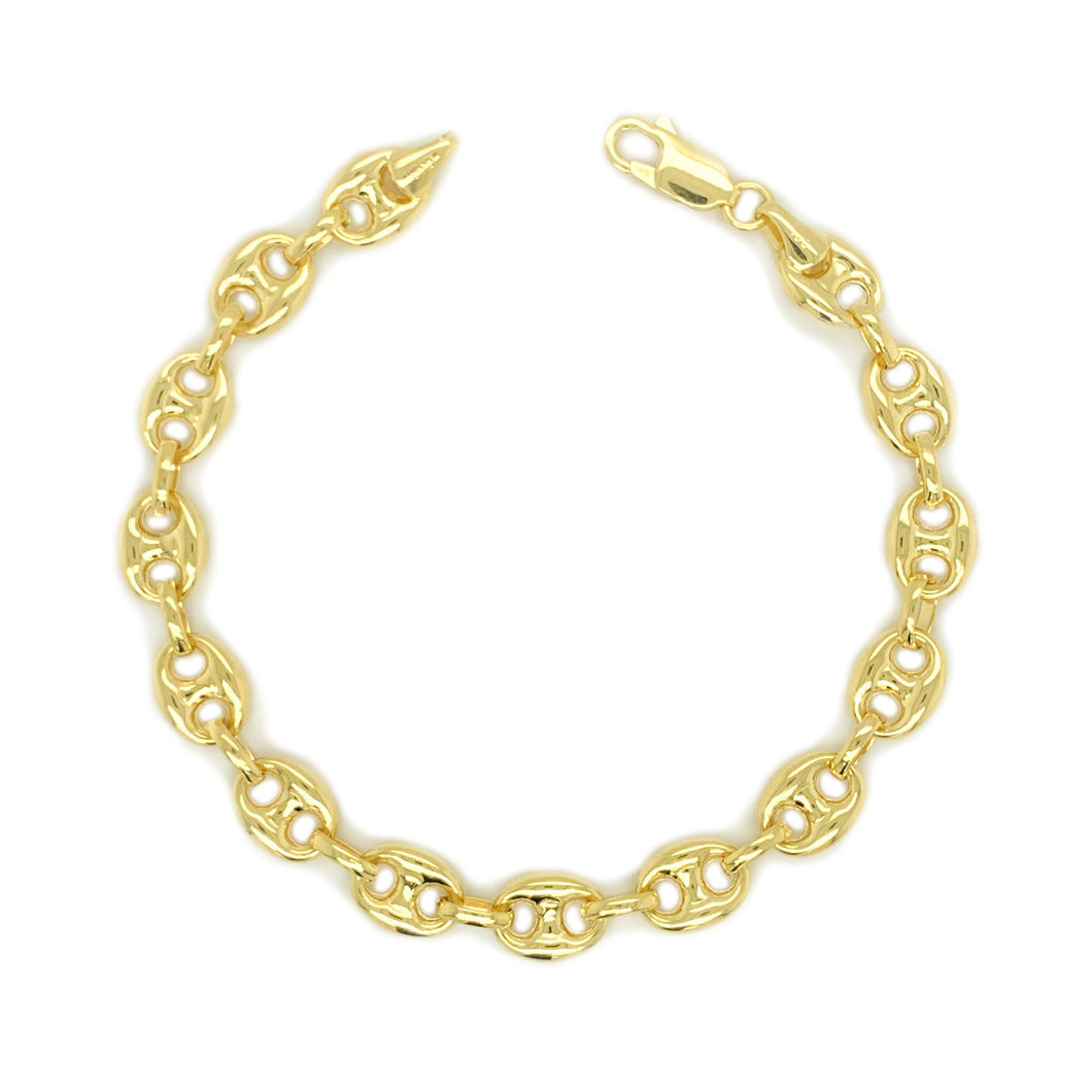 14k Gold Link Chain Bracelet