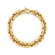 Load image into Gallery viewer, 14k Yellow Gold Large Link Chain Bracelet