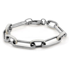 Load image into Gallery viewer, 14K Gold Large Enamel Link Bracelet