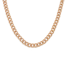 Load image into Gallery viewer, 14k Gold Curb Link Necklace
