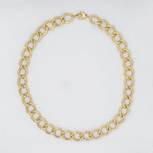 Load image into Gallery viewer, 14k Gold Curb Link Necklace