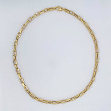 Load image into Gallery viewer, 14k Gold Curb Link Necklace