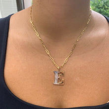 Load image into Gallery viewer, 14k Gold Initial Necklace - Large