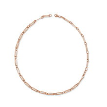 Load image into Gallery viewer, 14k Gold Paperclip Link Necklace