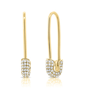 Safety pin earrings best sale nordstrom