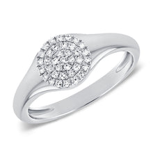 Load image into Gallery viewer, 14k Gold &amp; Diamond Pinky Ring