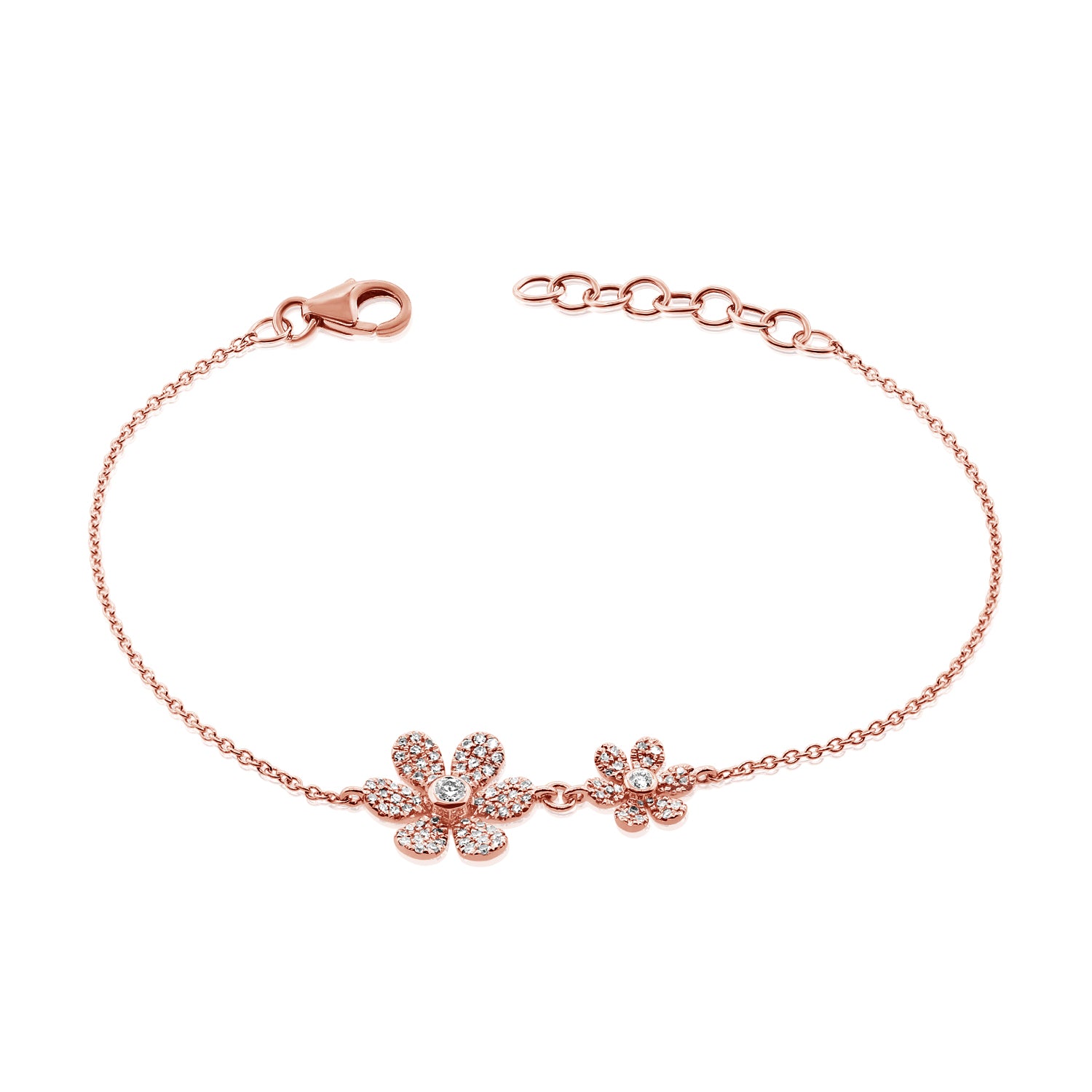 14K Gold Filled Beaded Flower Mommy & Baby Bracelet – Reverie Threads