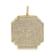 Load image into Gallery viewer, 14k Gold &amp; Diamond Locket Charm