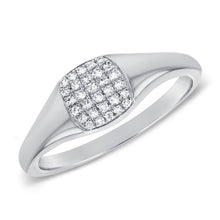 Load image into Gallery viewer, 14k Gold &amp; Diamond Pinky Ring