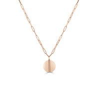 Load image into Gallery viewer, 14k Gold &amp; Diamond Circle Charm