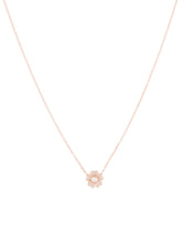 Load image into Gallery viewer, 14k Gold &amp; Diamond Flower Necklace