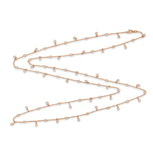 Load image into Gallery viewer, 14k Gold &amp; Diamond Necklace - 36&quot;