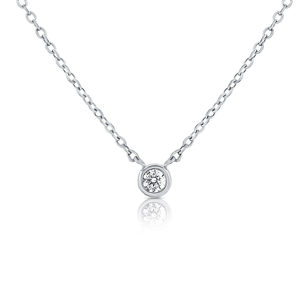 14k Gold & Diamond Necklace