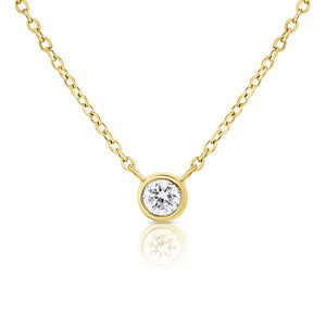 14k Gold & Diamond Necklace