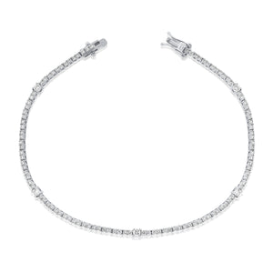 14k Gold & Diamond Tennis Bracelet