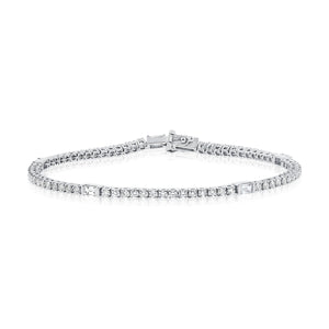 14k Gold & Diamond Tennis Bracelet