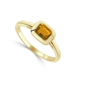 14k Gold & Birthstone Ring