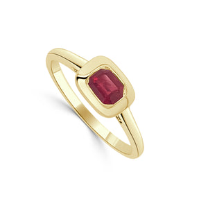 14k Gold & Birthstone Ring