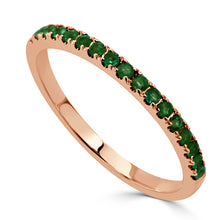 Load image into Gallery viewer, 14k Gold &amp; Birthstone Stackable Ring