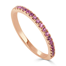 Load image into Gallery viewer, 14k Gold &amp; Birthstone Stackable Ring