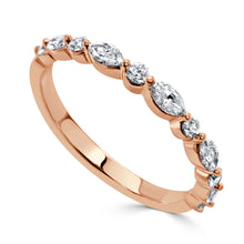 Load image into Gallery viewer, 14k Gold &amp; Marquise Diamond Ring