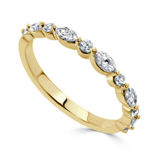 Load image into Gallery viewer, 14k Gold &amp; Marquise Diamond Ring