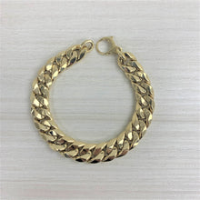 Load image into Gallery viewer, 14k Gold Curb Link Bracelet
