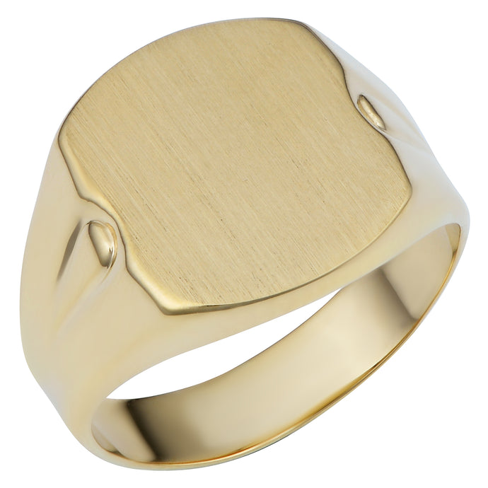 14k Gold Signet Ring