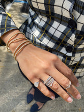 Load image into Gallery viewer, 14k Gold &amp; Diamond Oval Signet Ring