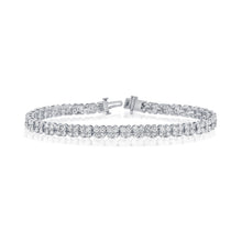 Load image into Gallery viewer, 14k Gold &amp; Diamond Tennis Bracelet
