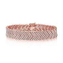 Load image into Gallery viewer, 14k Gold &amp; Diamond Bracelet