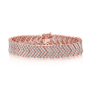 14k Gold & Diamond Bracelet