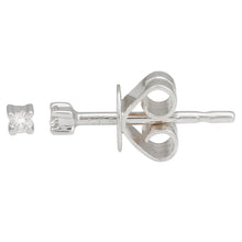 Load image into Gallery viewer, 14k Gold &amp; Diamond Stud Earrings