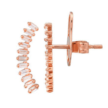 Load image into Gallery viewer, 14k Gold &amp; Diamond Ear Climbers