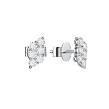 Load image into Gallery viewer, 14k Gold &amp; Diamond Stud Earrings