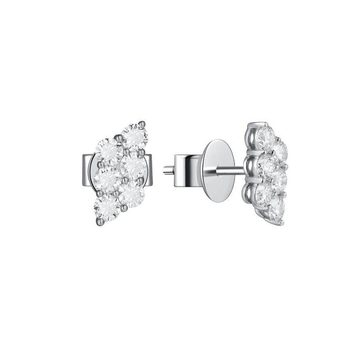 14k Gold & Diamond Stud Earrings
