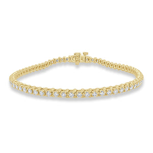 14k Gold & Diamond Tennis Bracelet