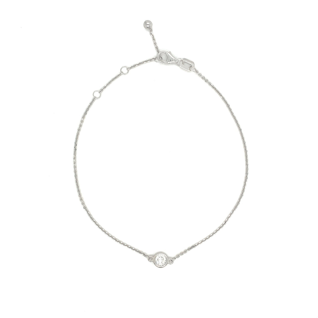 14k Gold & Diamond Bracelet