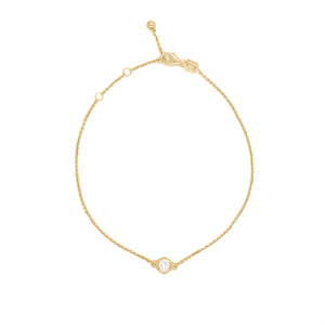 14k Gold & Diamond Bracelet