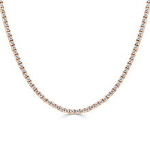Load image into Gallery viewer, 14k Gold &amp; Diamond Tennis Necklace