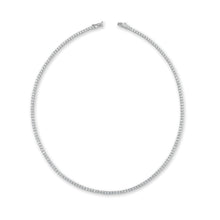 Load image into Gallery viewer, 14k Gold &amp; Diamond Tennis Necklace