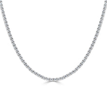 Load image into Gallery viewer, 14k Gold &amp; Diamond Tennis Necklace