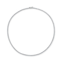 Load image into Gallery viewer, 14k Gold &amp; Diamond Tennis Necklace