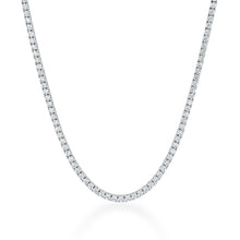 Load image into Gallery viewer, 14k Gold &amp; Diamond Tennis Necklace