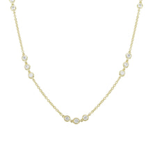 Load image into Gallery viewer, 18k Gold &amp; Diamond Chain Necklace